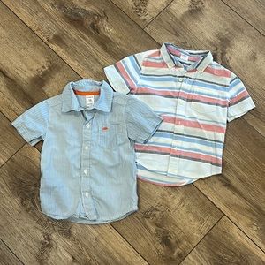 Bundle of 2 Boys Button Down Shirts